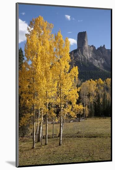 Chimney Peak and Courthouse Mountains in the Uncompahgre National Forest, Colorado-Joseph Sohm-Mounted Photographic Print