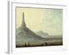 Chimney Rock, 1837-Alfred Jacob Miller-Framed Giclee Print