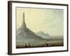 Chimney Rock, 1837-Alfred Jacob Miller-Framed Giclee Print