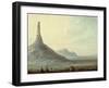 Chimney Rock, 1837-Alfred Jacob Miller-Framed Giclee Print