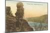 Chimney Rock, Harper's Ferry, West Virginia-null-Mounted Art Print