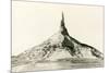 Chimney Rock, Nebraska-null-Mounted Art Print