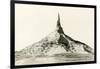 Chimney Rock, Nebraska-null-Framed Art Print