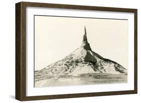 Chimney Rock, Nebraska-null-Framed Art Print