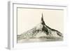 Chimney Rock, Nebraska-null-Framed Art Print