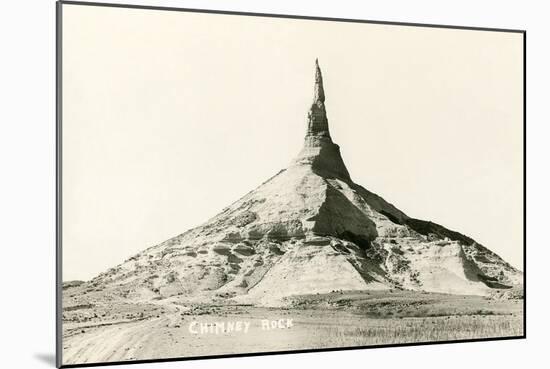Chimney Rock, Nebraska-null-Mounted Art Print