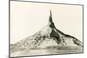 Chimney Rock, Nebraska-null-Mounted Art Print