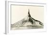 Chimney Rock, Nebraska-null-Framed Art Print