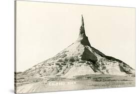 Chimney Rock, Nebraska-null-Stretched Canvas