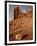 Chimney Rock With Storm Clouds, Capitol Reef National Park, Utah, USA-null-Framed Photographic Print