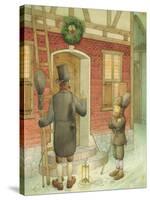 Chimney-Sweep Christmas 01, 2001-Kestutis Kasparavicius-Stretched Canvas