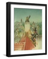 Chimney-Sweep Christmas 02, 2001-Kestutis Kasparavicius-Framed Giclee Print