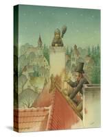 Chimney-Sweep Christmas 02, 2001-Kestutis Kasparavicius-Stretched Canvas