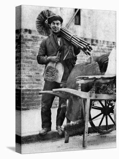 Chimney Sweep, London, 1926-1927-McLeish-Stretched Canvas