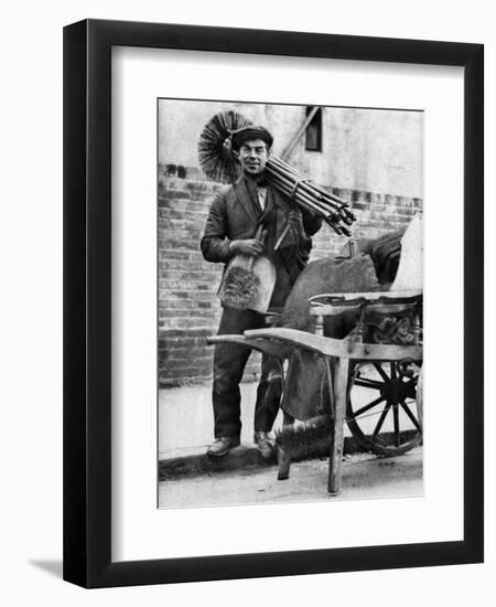 Chimney Sweep, London, 1926-1927-McLeish-Framed Premium Giclee Print