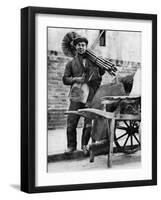 Chimney Sweep, London, 1926-1927-McLeish-Framed Giclee Print