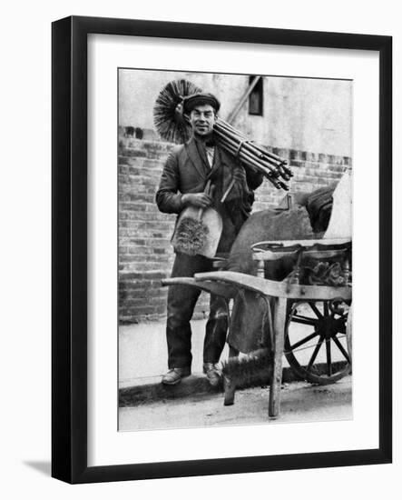 Chimney Sweep, London, 1926-1927-McLeish-Framed Giclee Print