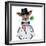 Chimney Sweeper Dog Watch Clock-Javier Brosch-Framed Photographic Print