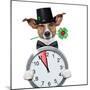 Chimney Sweeper Dog Watch Clock-Javier Brosch-Mounted Photographic Print
