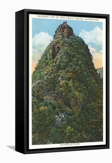 Chimney Top, Great Smoky Mountains-null-Framed Stretched Canvas