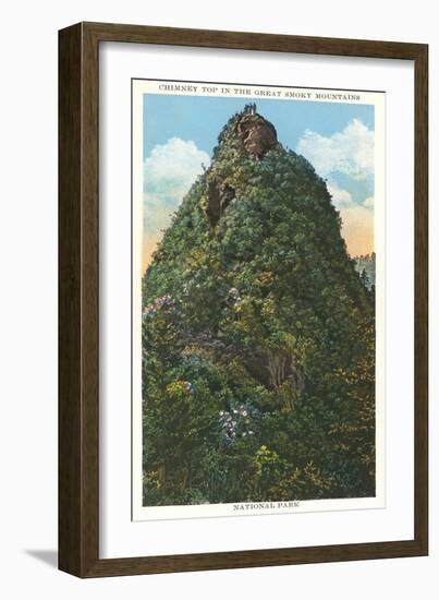 Chimney Top, Great Smoky Mountains-null-Framed Art Print