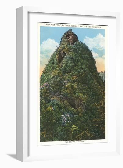 Chimney Top, Great Smoky Mountains-null-Framed Art Print