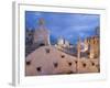 Chimneys and Rooftop, Casa Mila, La Pedrera in the Evening, Barcelona, Catalonia, Spain, Europe-Martin Child-Framed Photographic Print