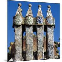 Chimneys of Batllo House-null-Mounted Giclee Print