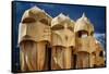 Chimneys Of La Pedrera-George Oze-Framed Stretched Canvas