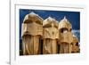 Chimneys Of La Pedrera-George Oze-Framed Photographic Print