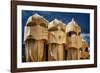 Chimneys Of La Pedrera-George Oze-Framed Photographic Print