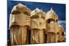 Chimneys Of La Pedrera-George Oze-Mounted Photographic Print