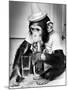 Chimpanzee at Twycross Zoo 1988-Staff-Mounted Photographic Print