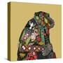 Chimpanzee Love Biscuit-Sharon Turner-Stretched Canvas