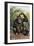 Chimpanzee with its Young One in the Forest (Pan Troglodytes)-null-Framed Giclee Print