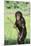 Chimpanzee with Stick-DLILLC-Mounted Premium Photographic Print