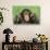 Chimpanzee-DLILLC-Stretched Canvas displayed on a wall