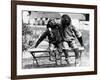 Chimpanzees Embracing-null-Framed Photographic Print