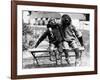 Chimpanzees Embracing-null-Framed Photographic Print