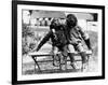 Chimpanzees Embracing-null-Framed Photographic Print