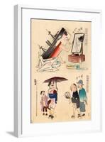 Chin'En No Kesho - Shin Nippon-Kobayashi Kiyochika-Framed Giclee Print