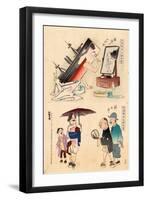 Chin'En No Kesho - Shin Nippon-Kobayashi Kiyochika-Framed Giclee Print