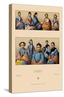 Chin Manchu Women-Racinet-Stretched Canvas