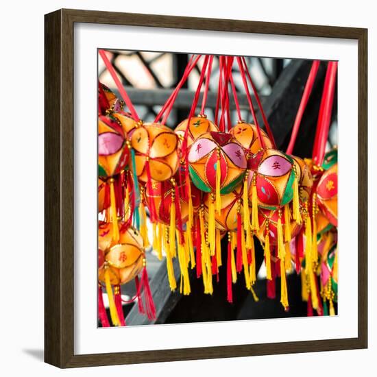 China 10MKm2 Collection - Accessories Buddhist Temple-Philippe Hugonnard-Framed Photographic Print