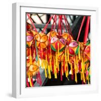 China 10MKm2 Collection - Accessories Buddhist Temple-Philippe Hugonnard-Framed Photographic Print