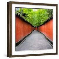 China 10MKm2 Collection - Alley Bamboo-Philippe Hugonnard-Framed Photographic Print