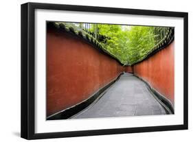 China 10MKm2 Collection - Alley Bamboo-Philippe Hugonnard-Framed Photographic Print