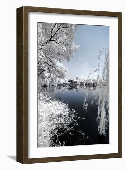 China 10MKm2 Collection - Another Look - Blue Lake-Philippe Hugonnard-Framed Photographic Print