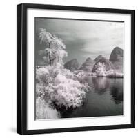 China 10MKm2 Collection - Another Look - Mountain Lake-Philippe Hugonnard-Framed Photographic Print