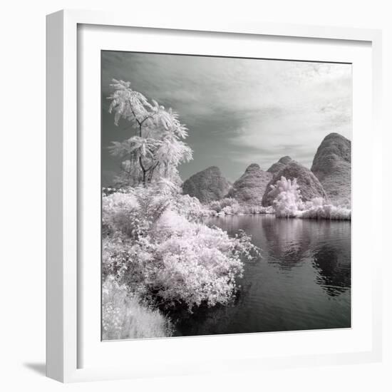 China 10MKm2 Collection - Another Look - Mountain Lake-Philippe Hugonnard-Framed Photographic Print